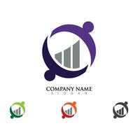 Business Finance Logo template vector