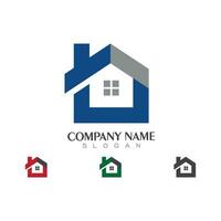 Property and Construction Logo design vector