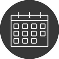 icono de vector de calendario