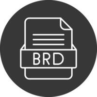 BRD File Format Vector Icon