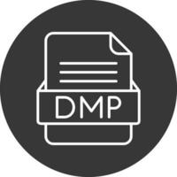 dmp archivo formato vector icono