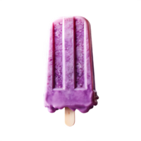 grape flavored popsicle, ai generative png