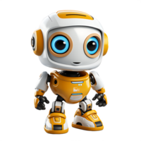 mignonne peu robot, ai génératif png