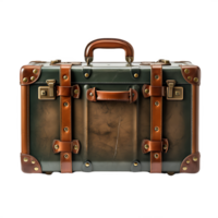 Old vintage suitcase, ai generated png