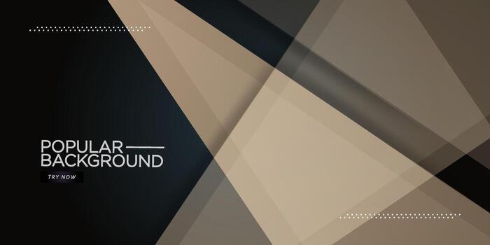 resumen oscuro gris y marrón corte de papel en geométrico antecedentes diseño. moderno superposición futurista antecedentes vector ilustración con sombra. eps10 vector