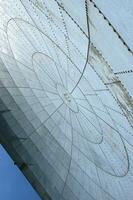 old and large disused radio antennas photo