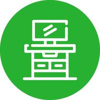 Desk Creative Icon Design vector
