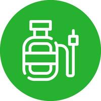 Pesticide Creative Icon Design vector