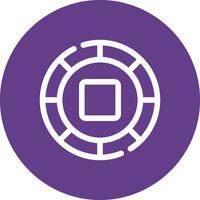 Coin Creative Icon Design vector