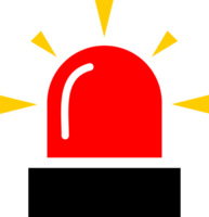 alarm siren emergency fighing light icon png