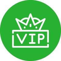 VIP Creative Icon Design vector