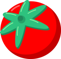 Fresh tomato vegetable icon png