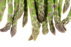 a bunch of green asparagus photo