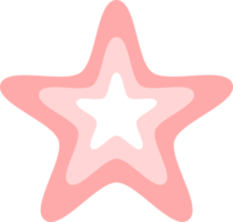 linda amarillo rosado azul estrella garabatear icono png