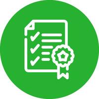 Certificate Creative Icon Design vector