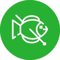 Spearfishing Creative Icon Design vector