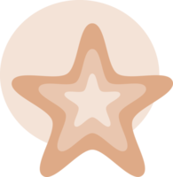 cute yellow pink blue star doodle icon png