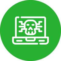 Malware Creative Icon Design vector