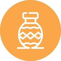 Vase Creative Icon Design vector