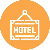 Hotel Creative Icon Design vector