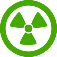 radioactive warning sign png
