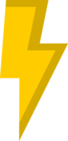 electric energy thunder bolt power icon png