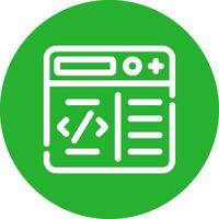 Programming Creative Icon Design vector