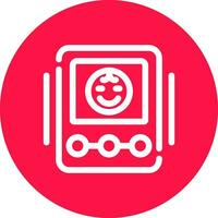 Baby Monitor Creative Icon Design vector