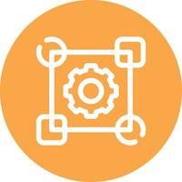 Pattern System Creative Icon Design vector