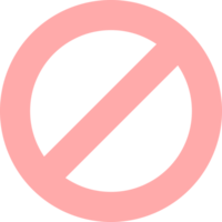 prohibition sign symbol png