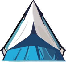 Zelt Camping Sicherheit navigieren der Natur Herausforderungen ai generativ png