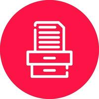 Project Inbox Creative Icon Design vector