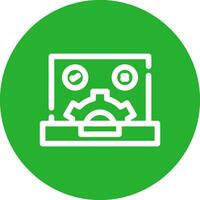 QA Testing Creative Icon Design vector