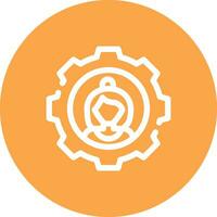 Resources Management Creative Icon Design vector
