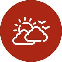 Good Weather Creative Icon Design vector