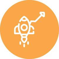 Growth Hacking Creative Icon Design vector