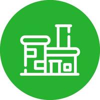 Factory Creative Icon Design vector