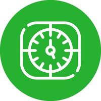 Clock Creative Icon Design vector