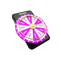 3d render objeto cassino png