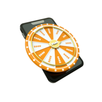 3d render object casino png