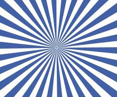 blue burst background. sunlight abstract background. vintage abstract template with blue sunrays on light background. flat style. vector