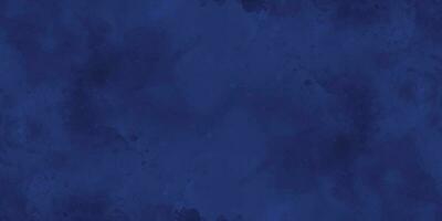 Dark Blue Watercolor Background. Navy Blue Watercolor Texture. Background. Watercolor Wash Aqua Painted Texture Close Up, Grunge Design. vector