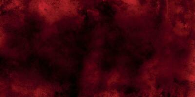 Red Background. Dark Red Watercolor Background Texture. Abstract Red Grunge Design. vector