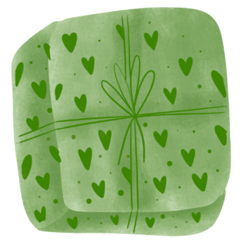 Semester heja på vattenfärg jul presenterar och dekorationer png