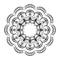 diseño de fondo de mandala. vector