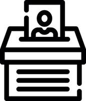 Ballot Creative Icon Design vector