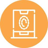 Smart Identification Creative Icon Design vector