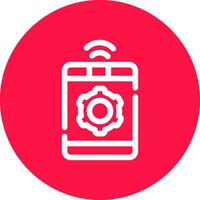 Smart Setting Creative Icon Design vector