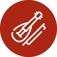 Violin Creative Icon Design vector