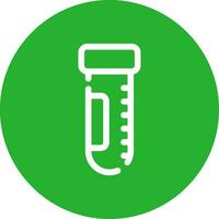 Test Tube Creative Icon Design vector